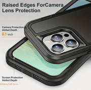 IPhone 16 pro Triple Layer Armor Hard Case with Kickstand – view 4