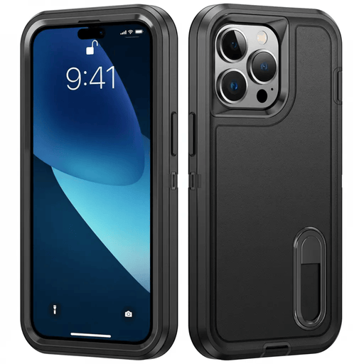 IPhone 16 Pro Max Triple Layer Armor Hard Case with Kickstand – view 6
