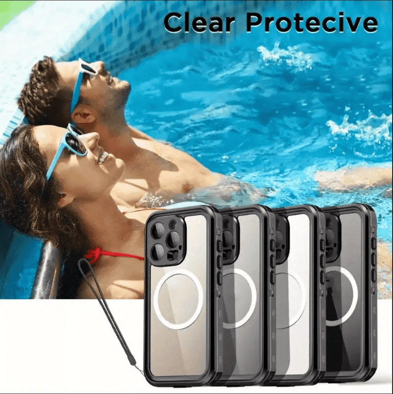 Redpepper Waterproof MagSafe Case for iPhone 16 Pro | Shockproof Cover – view 2