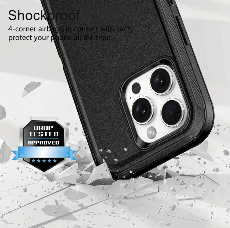 techplus Mobile Phone Case iPhone 16 Pro Heavy Duty Shockproof Case iPhone 16 Pro Heavy Duty Shockproof Case | NZ