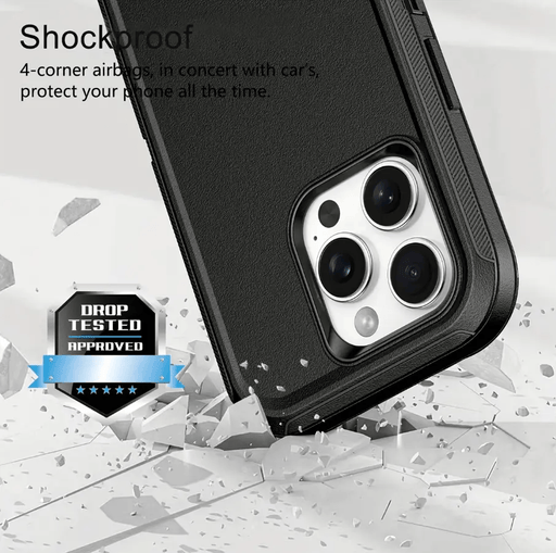 techplus Mobile Phone Case iPhone 16 Pro Max Heavy Duty Shockproof Case iPhone 16 Pro Max Heavy Duty Shockproof Case | NZ