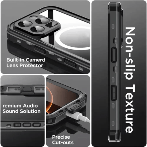 Redpepper Waterproof MagSafe Case for iPhone 16 Pro | Shockproof Cover – view 1
