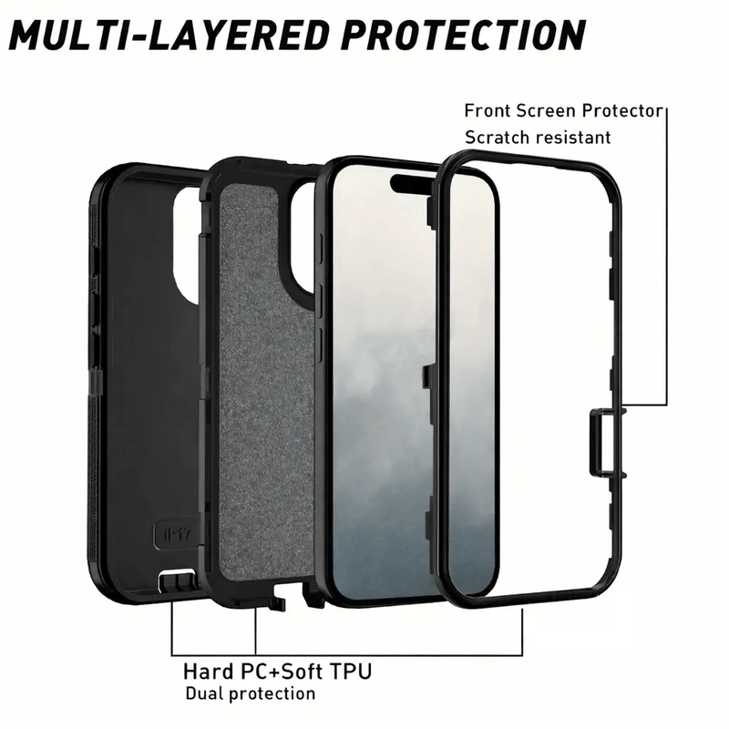 techplus Mobile Phone Case iPhone 16 Heavy Duty Shockproof Case iPhone 16 Heavy Duty Shockproof Case | NZ