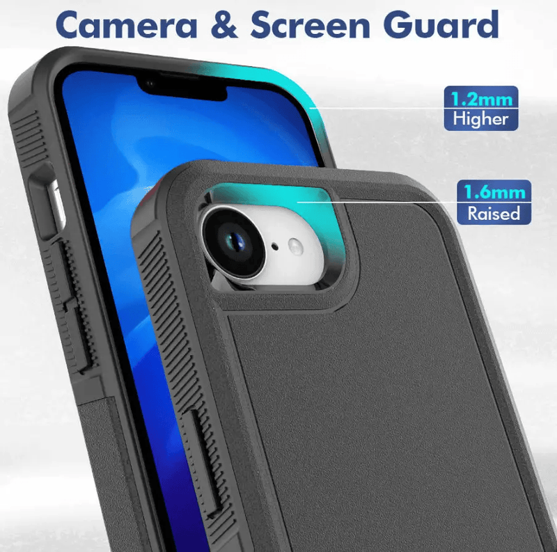 techplus Mobile Phone Case iPhone 16e Dual Layer Armor Hard Case iPhone 16e Dual Layer Armor Hard Case | NZ