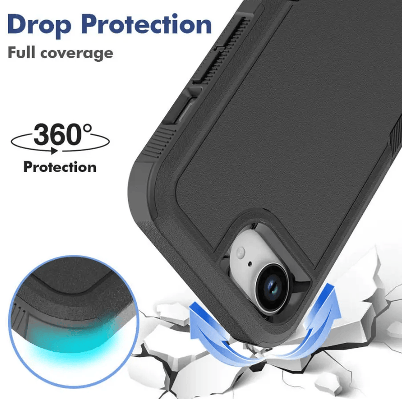 techplus Mobile Phone Case iPhone 16e Dual Layer Armor Hard Case iPhone 16e Dual Layer Armor Hard Case | NZ