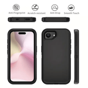 techplus Mobile Phone Case IPhone 16e Triple Layer Armor Hard Case IPhone 16e Triple Layer Armor Hard Case | NZ