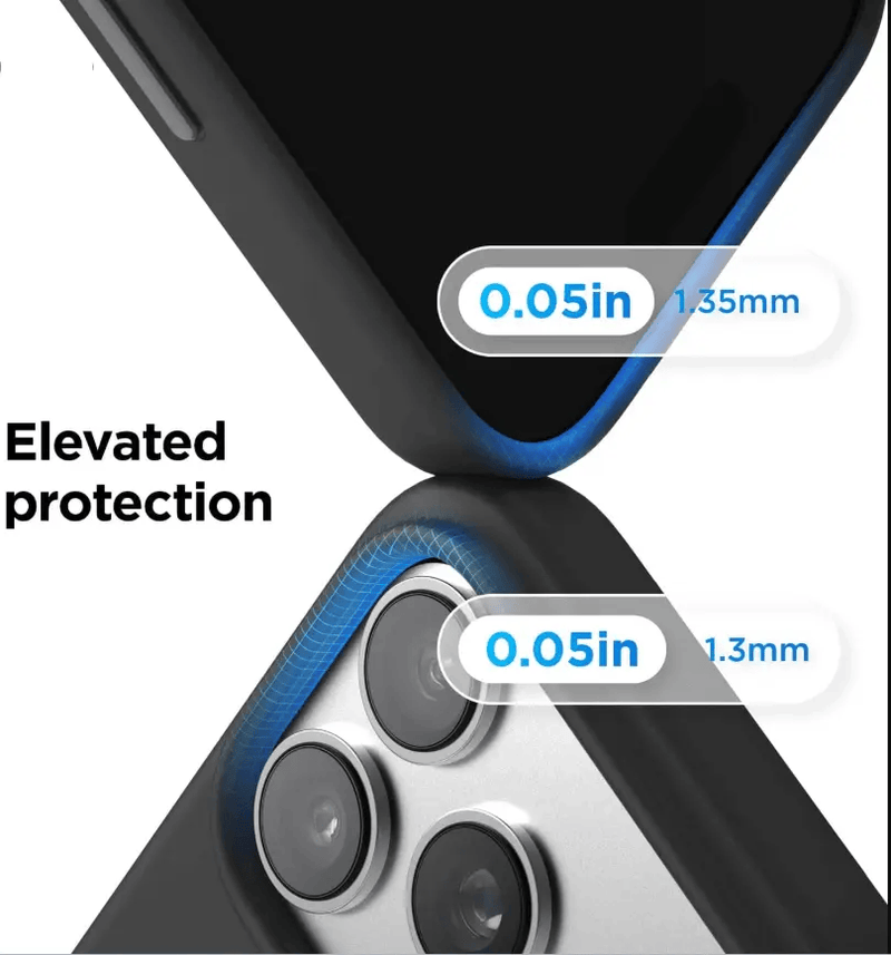 iPhone 17 Pro Max Black Silicone Case – Soft Protective Cover – view 2