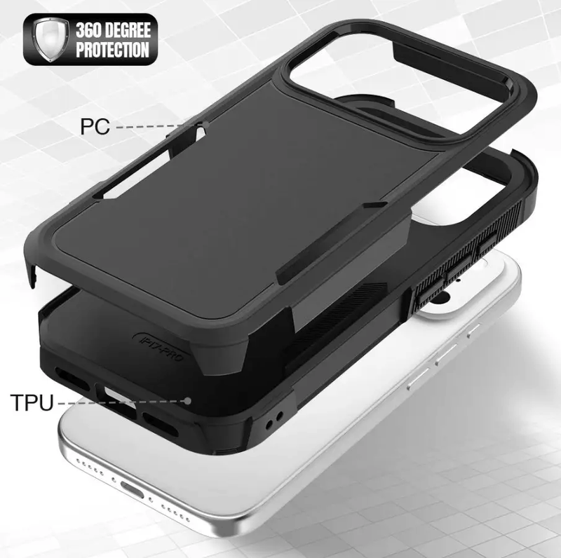techplus Mobile Phone Case iPhone 17 Pro Dual Layer Armor Hard Case iPhone 17 Pro Dual Layer Armor Hard Case | NZ