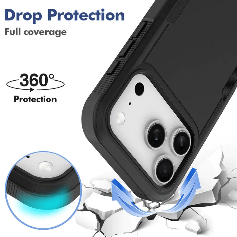 techplus Mobile Phone Case iPhone 17 Pro Max Dual Layer Armor Hard Case iPhone 17 Pro Max Dual Layer Armor Hard Case | NZ