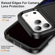 techplus Mobile Phone Case iPhone 17 Pro Max Triple Layer Armor Hard Case iPhone 17 Pro Max Triple Layer Armor Hard Case | NZ