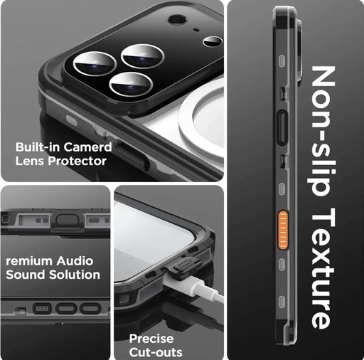 Redpepper MagSafe Waterproof Case for iPhone 17 Pro | Full Protection – view 2