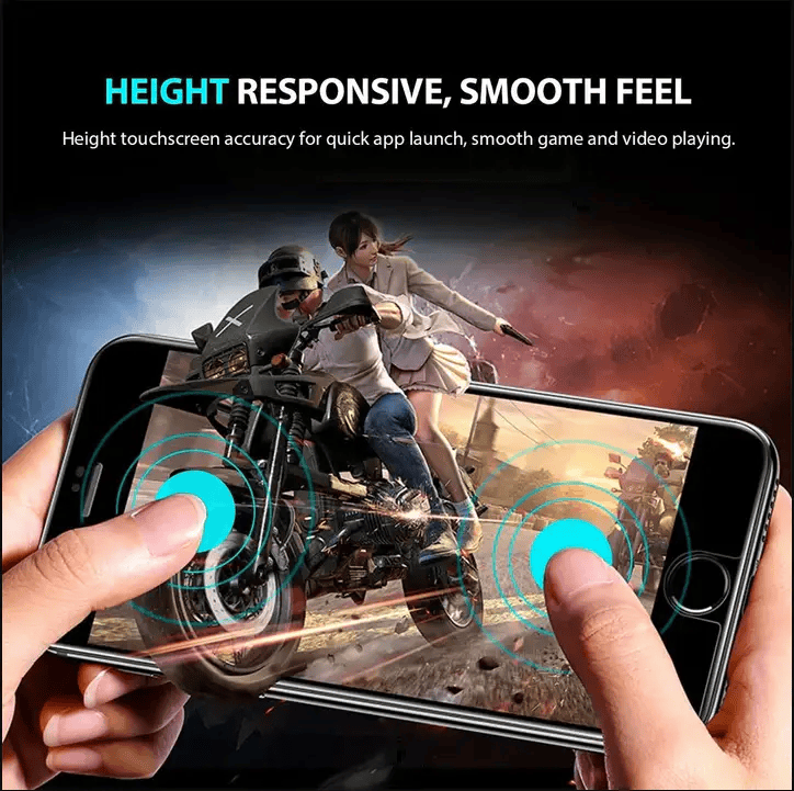 techplus iPhone 6 Plus Glass Screen Protector Tempered Glass Screen Protector for iPhone 6/7/8 Plus
