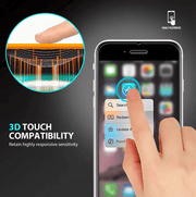 techplus iPhone 6 Plus Glass Screen Protector Tempered Glass Screen Protector for iPhone 6/7/8 Plus