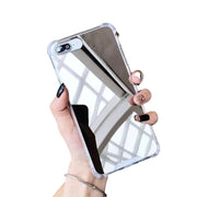 Silicone Case for iPhone 6 Plus/6s Plus (Silver Mirror) – view 1