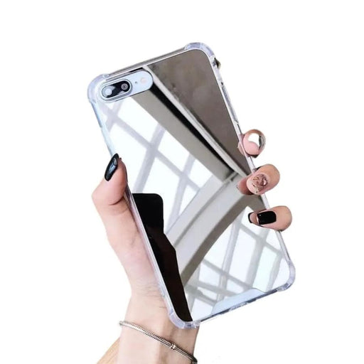 Silicone Case for iPhone 6 Plus/6s Plus (Silver Mirror) – view 1