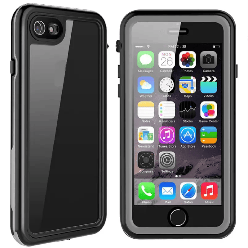 techplus Redpepper Waterproof Case for iPhone 7 Plus / 8 Plus Black Redpepper Waterproof Case for iPhone 7 Plus and 8 Plus