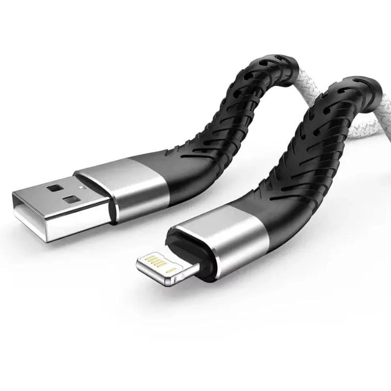 Charger Cable for iPhone/iPad - 2m (White & Black) – view 2