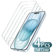 Screen Protector - Tempered Glass for iPhone (Pack of 4) (All Models) – view 10
