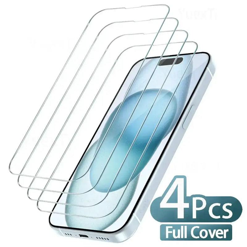 Screen Protector - Tempered Glass for iPhone (Pack of 4) (All Models) – view 10