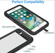 techplus Redpepper Waterproof Case for iPhone SE Black TechPlus Redpepper IPhone SE Waterproof Case Black