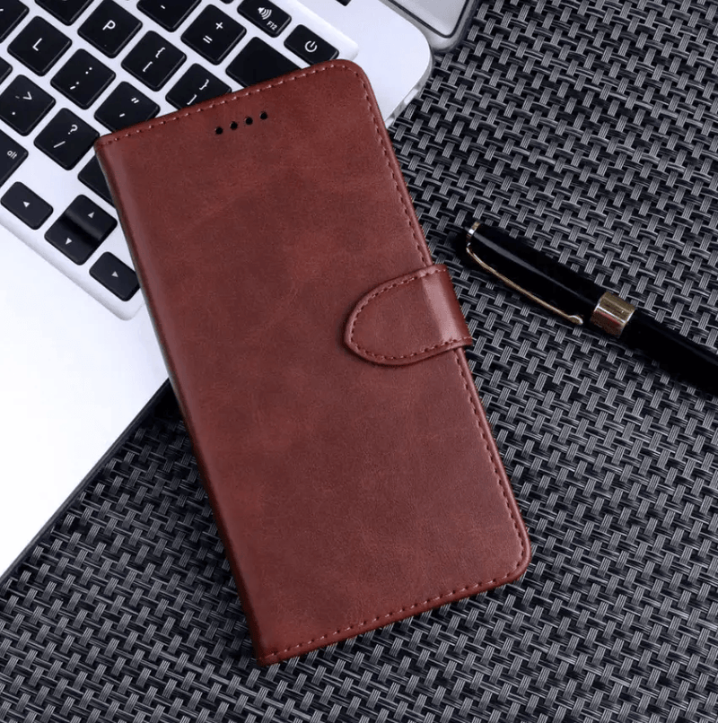 techplus iPhone 13 Mini Wallet Case – Slim Leather Flip Cover IPhone 13 Mini Wallet Case Leather Slim Flip Cover