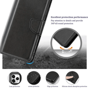 techplus iPhone 13 Mini Wallet Case – Slim Leather Flip Cover IPhone 13 Mini Wallet Case Leather Slim Flip Cover