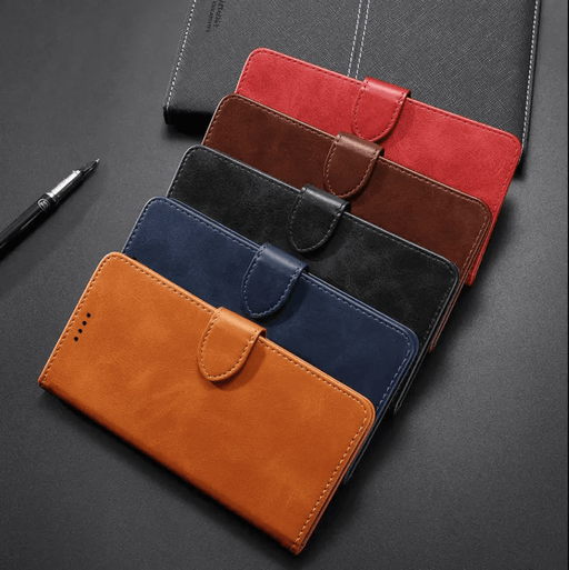 techplus iPhone 12 Mini Wallet Case – Slim Leather Flip Cover TechPlus iPhone 12 Mini Wallet Case Slim Leather Flip