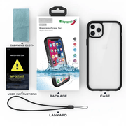 techplus iPhone 11 Pro Max Waterproof Case Redpepper Full Protective Cover Redpepper IPhone 11 Pro Max Waterproof Case