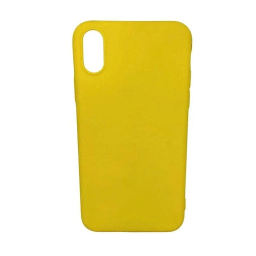 9eight5 Phone cases Silicone Case for iPhone X / XS (Yellow) Silicone Case for iPhone X / XS (Yellow)