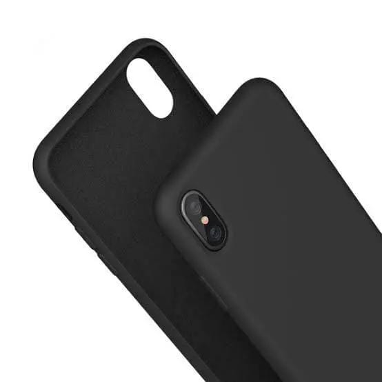9eight5 Phone cases Silicone Case for iPhone X / XS (Black) Silicone Case for iPhone X / XS (Black)