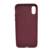 9eight5 Phone cases Silicone Case for iPhone X / XS (Maroon) Silicone Case for iPhone X / XS (Maroon)