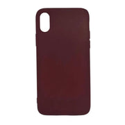 9eight5 Phone cases Silicone Case for iPhone X / XS (Maroon) Silicone Case for iPhone X / XS (Maroon)