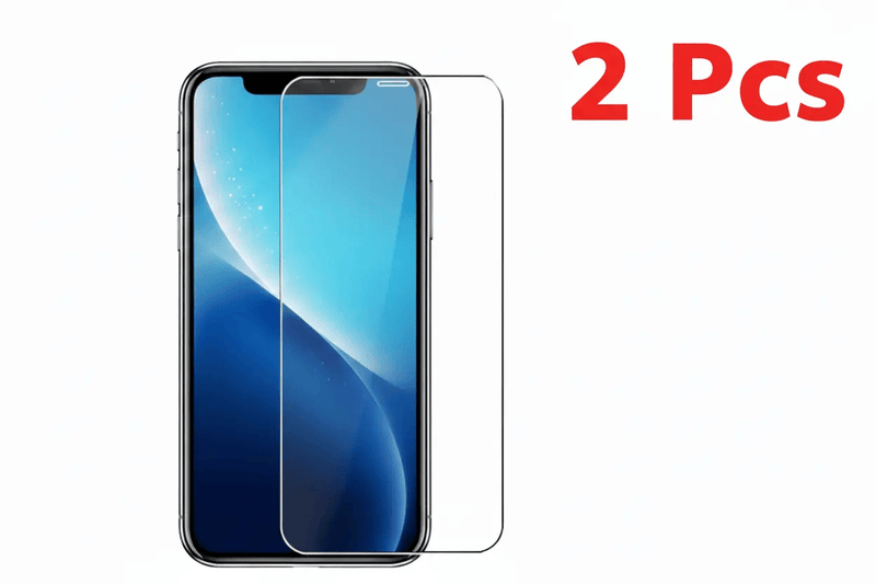techplus iPhone XS Plus Glass Screen Protector (2 pack) IPhone XS Tempered Glass Screen Protector 2 Pack