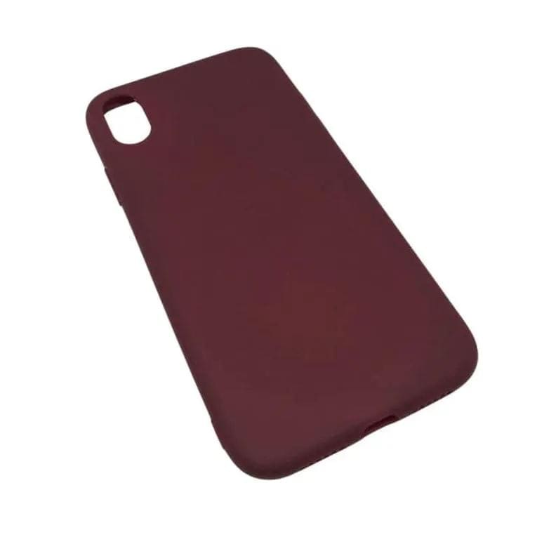 9eight5 Phone cases Silicone Case for iPhone XR (Maroon) Silicone Case for iPhone XR (Maroon)