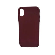 9eight5 Phone cases Silicone Case for iPhone XR (Maroon) Silicone Case for iPhone XR (Maroon)
