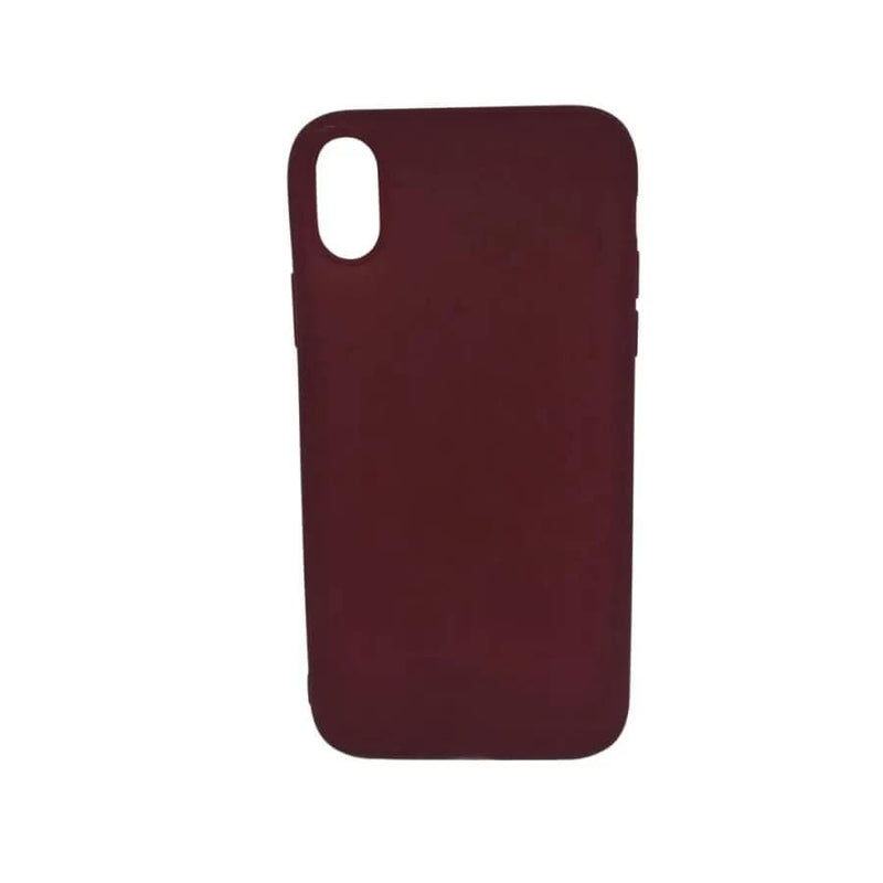 9eight5 Phone cases Silicone Case for iPhone XR (Maroon) Silicone Case for iPhone XR (Maroon)