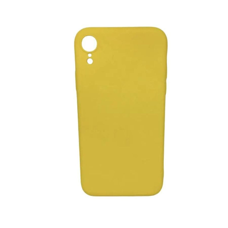 9eight5 Phone cases Silicone Case for iPhone XR (Yellow) Silicone Case for iPhone XR (Yellow)