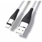 Charger Cable for iPhone/iPad 1m (Black & White) – view 1