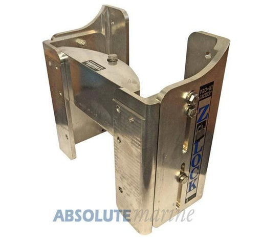 Absolute Marine Outboard Motor Jacking Plate Z-Lock, 254mm Setback, 127mm Vertical, Top Adjust, For Serious Anglers