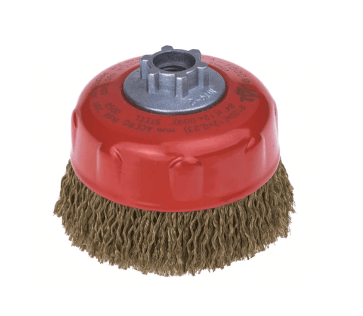 Jaz Cup Brush High Performance BRUC-125H For Angle Grinders 125mm By 30mm Rust And Paint Removal