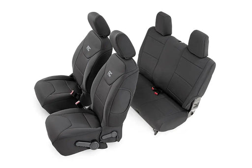 Rough Country Neoprene Seat Covers For Jeep Wrangler JK 2011-2012