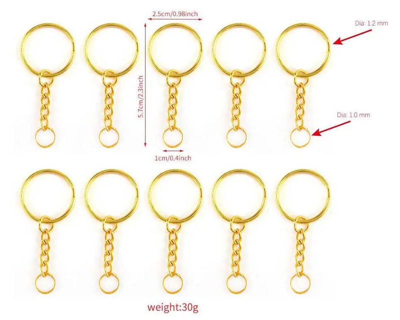 Resin Art NZ Moulds Golden Key Chain Accessories - 2 years Warranty Golden Key Chain Accessories - 2 years Warranty | NZ