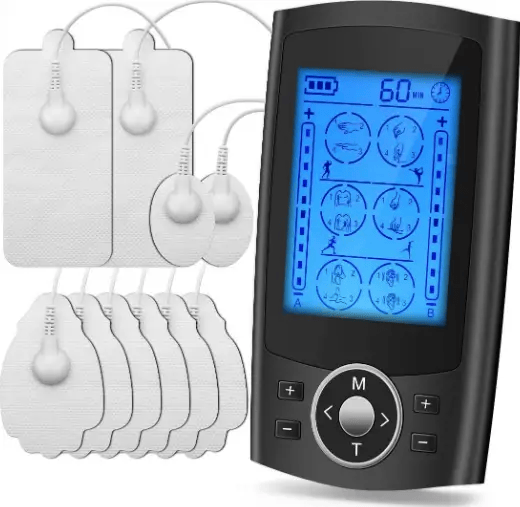 TENS Massager Machine with 24 Massage Modes & 10 Pads – view 2