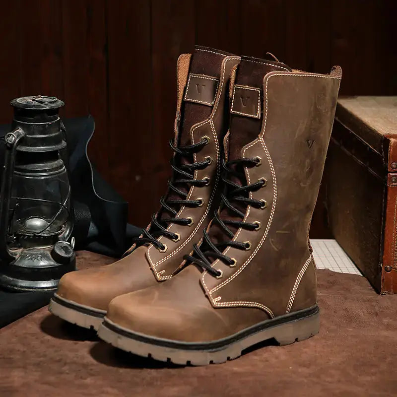 Men's Waterproof Leather Martin Boots | Hiking & Combat Boots – view 8
