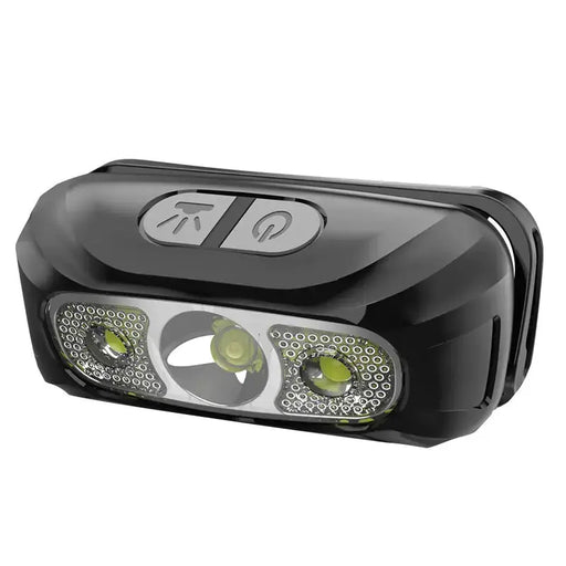 Rechargeable LED Headlamp with Motion Sensor - Hands-Free Outdoor Lighting – view 1