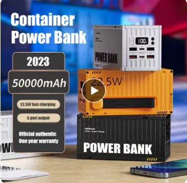 50000mAh Power Bank - 22.5W Fast Charging Portable Charger | Outdoor & Travel – view 2