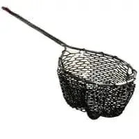 Kayak Landing Net Rubber Bag 46x39 cm Sea Harvester Durable Alloy Frame Anglers Fish Friendly Landings Saltwater Ready