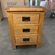 BroDeals Bedroom Furniture Sets Oak Bedroom Suite - Set of 3 Oak Bedroom Suite - Set of 3
