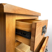 BroDeals Bedroom Furniture Sets Oak Bedroom Suite - Set of 4 Oak Bedroom Suite - Set of 4