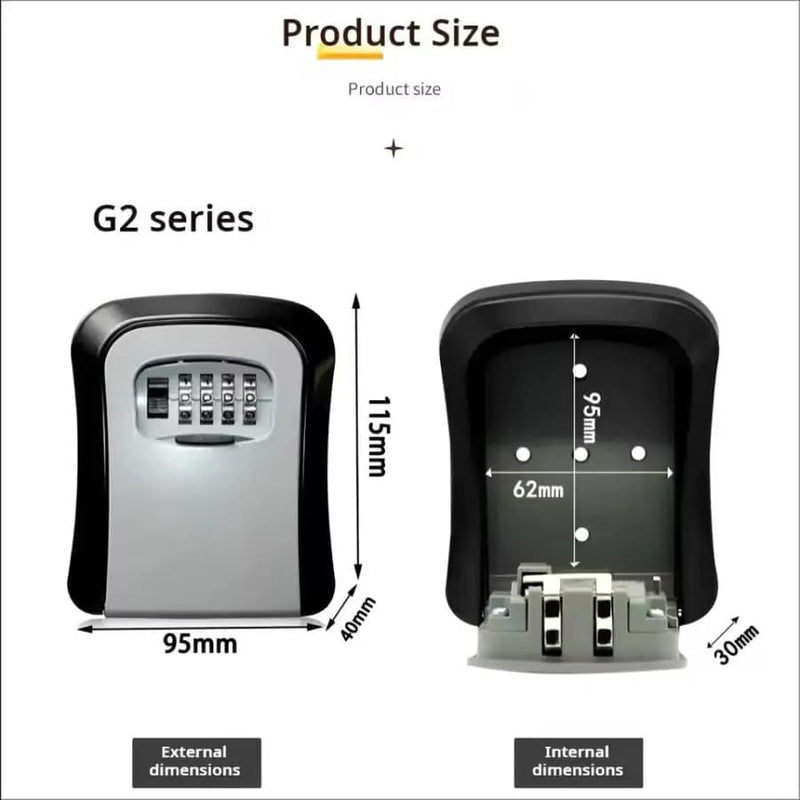 9eight5 Tools & Models Key Lock Box Key Lock Box